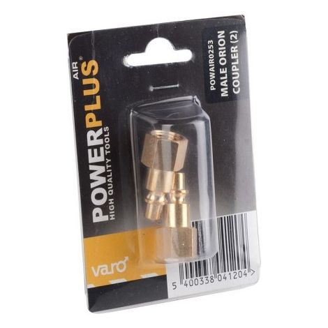 Raccords Mâles En Laiton Orion Vers Filetage Femelle ¼ Po, 2 Unités