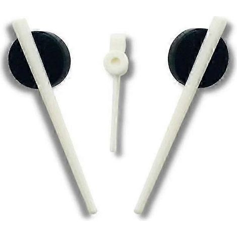3 aiguilles de compteur de vitesse de moto blanches/rouges pour Honda CB400 SF VTEC CB-1, Kawasaki ZRX400 et Yamaha XJR400 (pièces blanches)