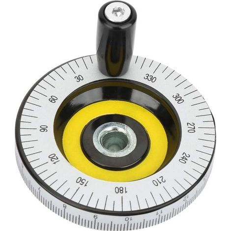 Bakelite Electric Handwheel with Scale, Mechanical Part for Lathes and Milling Machines 80mm (1/5)