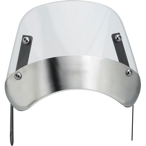 Pare-brise/déflecteur de vent/pièces transparentes rétro universelles pour la modification de motos (1/5)