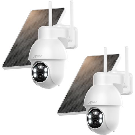 2K Camera Surveillance WiFi Exterieur sans Fil Solaire avec Batterie (1/5)