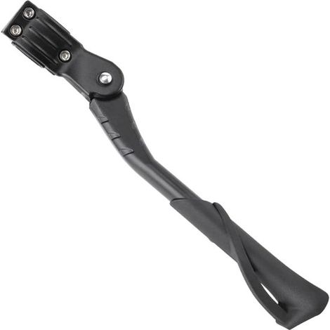 Soporte para bicicleta - Soporte de estacionamiento para bicicleta - Mantiene la bicicleta estable - Aluminio ajustable - 330-410 mm - Negro (1/5)