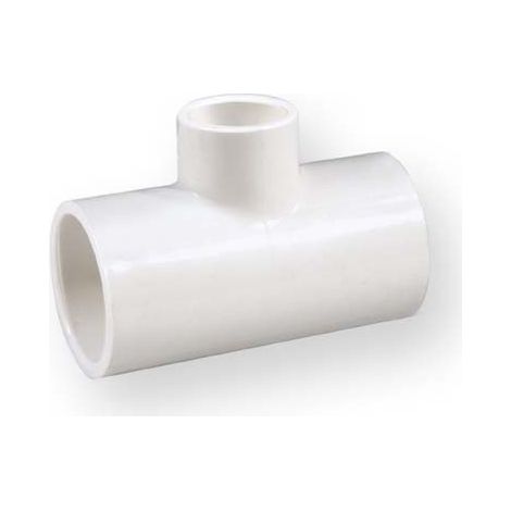 Reduzier-T-Stück KW/KW/KW PVC-U 1 1/4x1 1/4x3/4" (1/4)