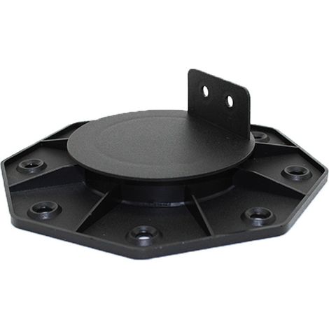 PLOT RÉGLABLE DE 18 À 30 MM POUR TERRASSE BOIS ET COMPOSITE - Coloris - Noir