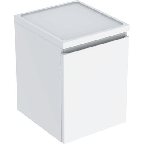 Geberit Seitenschrank RENOVA PLAN 550x400x445mm Lack weiß hochglanz