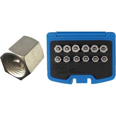 BGS Juego de obturadores M12 y M14 estándar para automóvil
