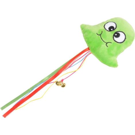 Jouet Peluche pour Chat "Grenouille" 32cm Vert