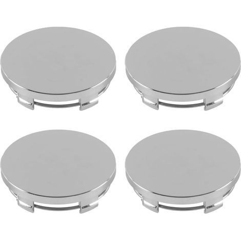 Universelle Radkappen für Autoreifen, 60 mm, 4 Stück, silber (1/5)