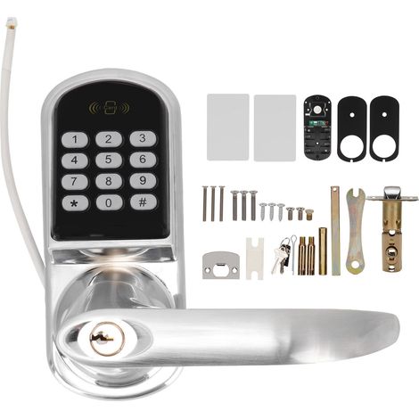 Serrure de porte intelligente, mot de passe à empreintes digitales, Induction électronique, fournitures pour la maison (1/5)