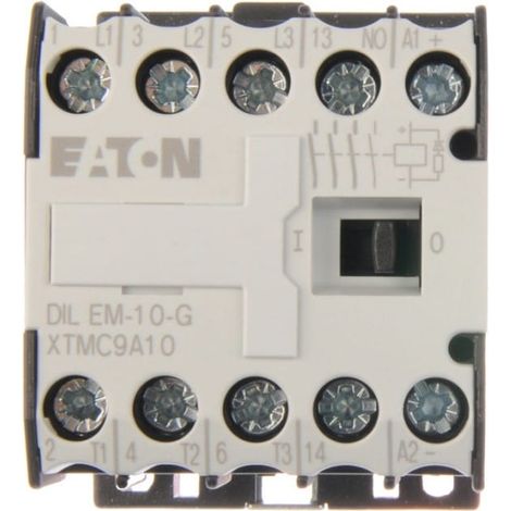 Contactor de potencia 9A 3P 24V CC 1Z 0R dilem-10-G(24VDC) 010213