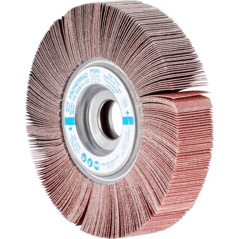 PFERD Lamellenschleifrad FR Ø 150x30mm Bohrung Ø 25,4 mm A120 für universelle Anwendung (1/5)