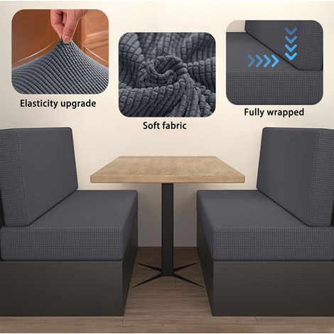 Fundas elásticas lavables para asientos de comedor de autocaravanas, protección para sofás de furgonetas camper (1/5)