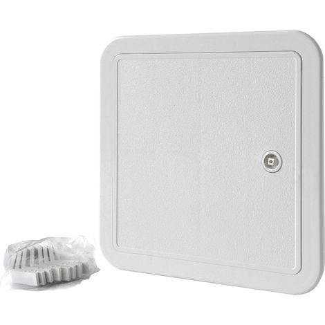 La Ventilazione SI2020B Sportello di Ispezione in ABS, Bianco, 215x215 mm (1/5)