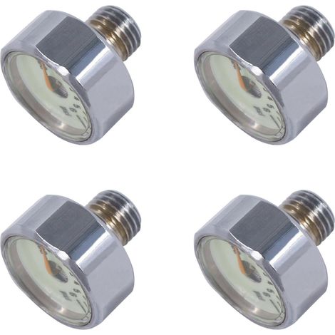 4X Nouveau ManomèTre de Pression de Bouteille de Poney de PlongéE sous-Marine 1 Pouce 350 Bar / 5000 PSI 7/16 Pouces-20UNF Fils (1/5)