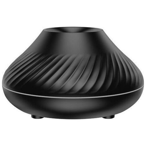 Flame Aroma Essential Oil Diffuser Humidifier 7 Flame Colors, for Home, Bedroom, Yoga, Office, with Waterless Auto Shut-Off Protection (Black) (1/5)