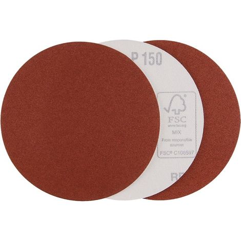 LEVIOR Schleifpapier, Größe P150/125/3 Stück, 22050.01