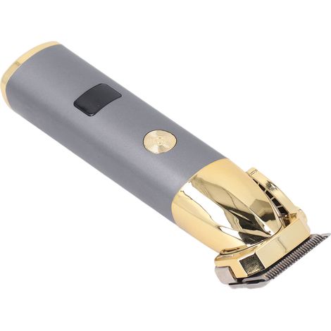 Tondeuse de barbier électrique rechargeable USB en alliage, professionnelle et portable, pour hommes, idéale pour la maison et l'extérieur. (1/5)
