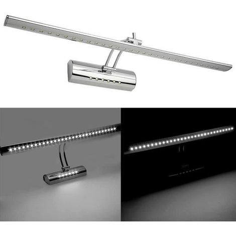 5050SMD Lampe de salle de bain + Interrupteur - Lumière Blanc - 7W - 36 LED (1/4)
