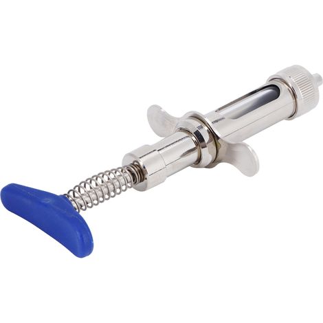 Injecteur automatique de seringue à inoculation continue de 2 cc pour l'injection de vaccins chez les poulets - Outil vétérinaire