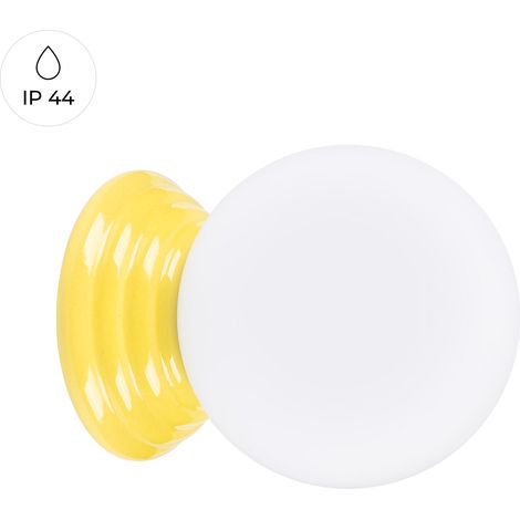 Applique murale Zori jaune IP44 (1/2)