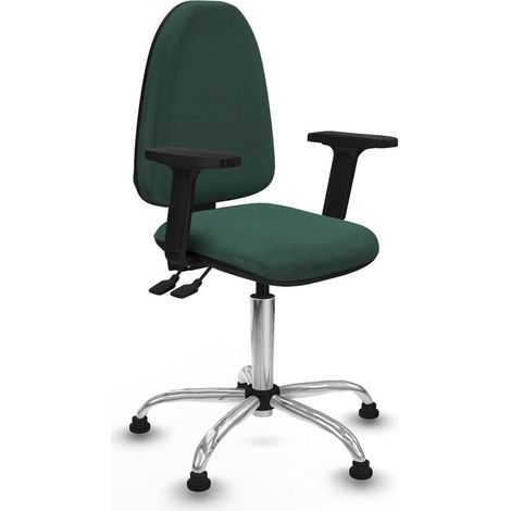 Piqueras y Crespo Aýna AS silla de despacho verde botella (1/3)