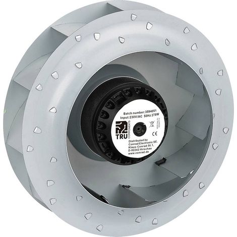 TRU COMPONENTS TC-NA250 Ventilatore radiale 230 V/AC 1650 m³/h (Ø x A) 250 mm x 99 mm (1/5)