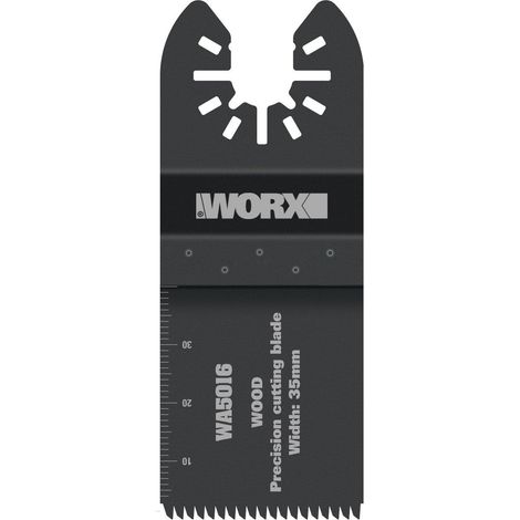 Lama di precisione WA5016 65 mm per utensile multifunzione taglio legno plastica cartongesso per Sonicrafter - Worx
