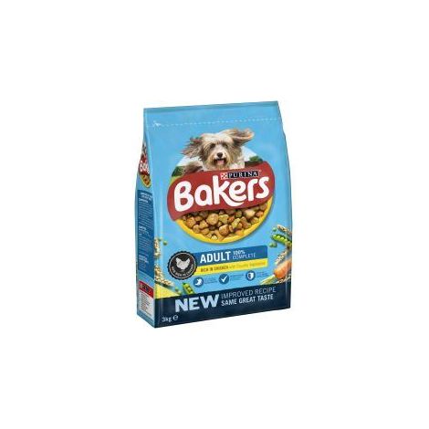 Bakers Adult Chicken & Vegetables - 3kg - 425888