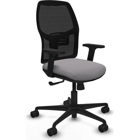 Chaise de bureau piqueras y crespo Alfera noir soutien lombaire réglable (1/2)