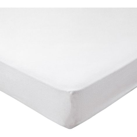 Protège matelas 140 x 190 cm tissu imperméable en microfibre - ALMA (1/4)