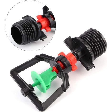 Buse d'irrigation par Aspersion, 20Pcs G1/2 Jardin Cadre à 4 Points d'arrosage rotative Arrosage tête Unique pulvérisation pour système Aspersion - (1/5)