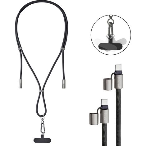 Intenso USB-C® Kabel USB 2.0 USB-C® Stecker, USB-C® Stecker 1.65 m Black Handykette 7991000 Datenkab (1/5)