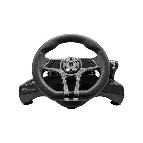 Xtreme 90428 accessoire de jeux vidéo Noir Volant + pédales Analogique/Numérique PlayStation 4, Playstation 3 (1/5)