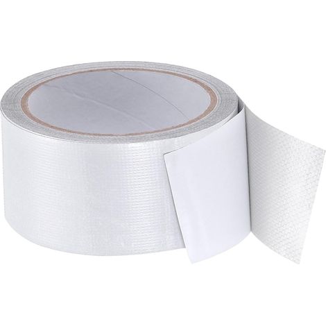 CCYKXAR Markisenreparaturband 8 m x 5 cm, wasserdichtes Canvas-Klebeband mit hoher Haftung, Reparaturset für PVC-Planen, Zelt- und Markisenstoffe, Weiß (1/5)