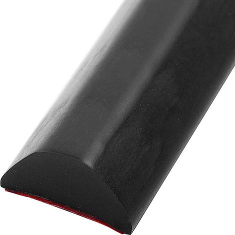 Umbral de ducha impermeable, negro, 150 cm