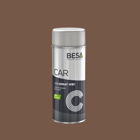 Bombe de peinture bi composant Brun Pâle RAL 8025 Mat