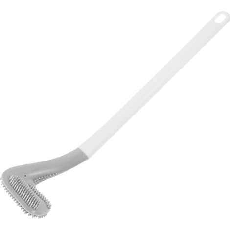 WC-Reinigungsbürste, Tiefenreinigungsbürste, WC-Bürste – 39 x 7 cm – Weiß (1/4)