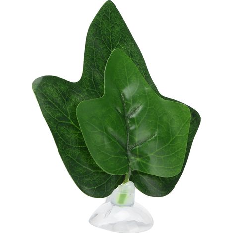 Hamac en forme de feuille pour betta, confortable et sûr, en plastique, pour le repos et la reproduction des poissons betta. (1/5)