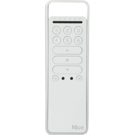 Nice – Télécommande émetteur mural pour motorisations – Fréquence 433.92 MHz – Programmation rapide – Compatible avec dispositifs P6S (1/3)