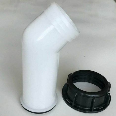 royaluxe - Tuyau de bec de vidange d'extension de 2 1000L IBC Valve de bouchon de robinet de buse de réservoir d'eau (1/3)