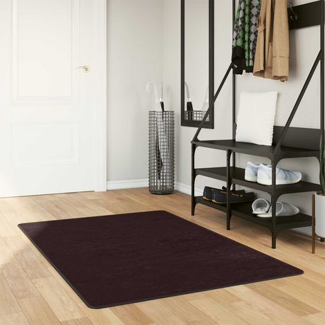 Teppichläufer MARSA Anthrazit 150 x 100 cm Polyester und PVC
