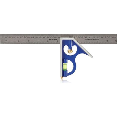 Carré Combiné 300mm Workpro Outil De Mesure Multi-fonctions - Workpro (1/5)
