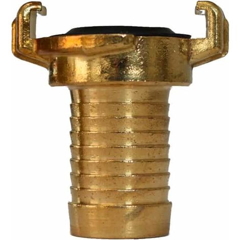 Schlauchanschluss 1 Zoll, Messing Schlauchtülle, Schlauchverbinder (1/2)