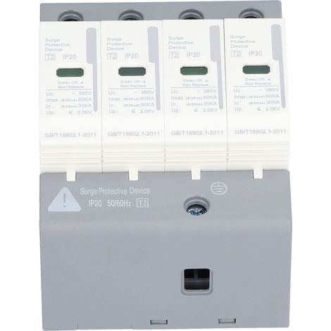 BERM Überspannungsschutzgerät (SPD) für 220 V und 380 V, 4P60KA (1/5)