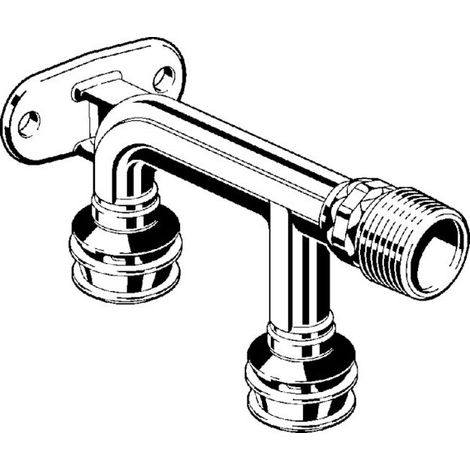 VIEGA 724429 Flasque double paroi avec SC Raxofix (1/3)