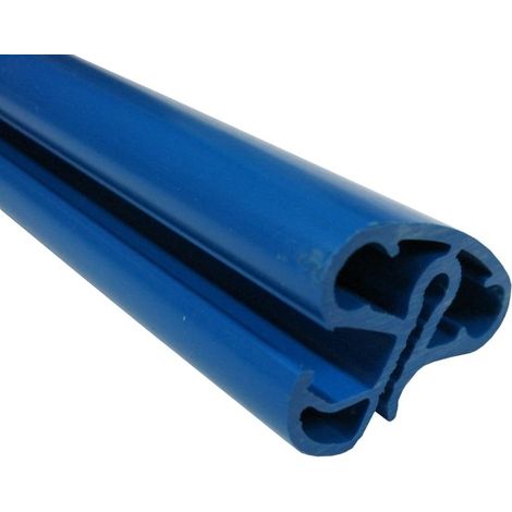 Kombi Handlaufsatz blau, Handlauf für Achtformbecken 540 x 350 cm