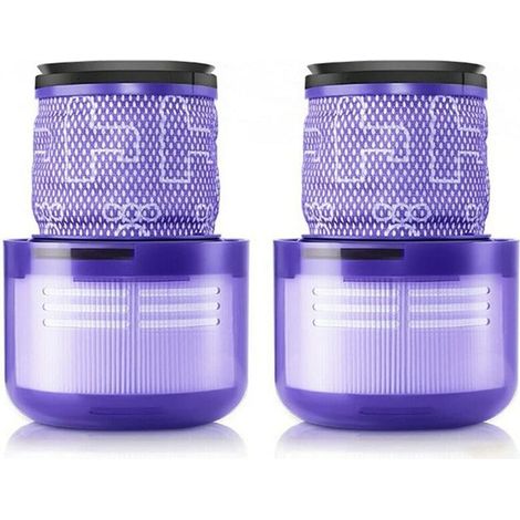 Filtre d'extrémité compatible avec l'aspirateur vertical Dyson V11 SV14 Animal Absolute Torque Drive, 2 filtres HEPA remplaçables