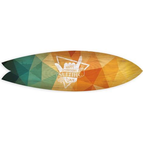 Planche de Surf déco Mosaïque Surfing Day (1/4)