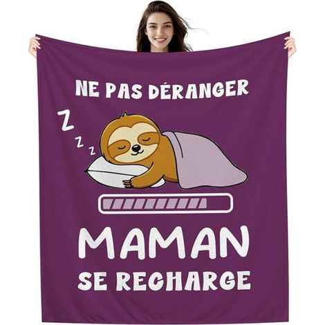 Couverture - Flanelle Anti-boulochage - Pour Sieste ou Canapé - 150 x 130 cm - 1 Pièce (1/5)