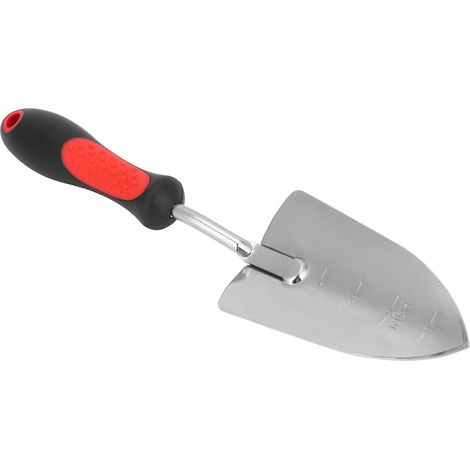 Pelle de jardin chromée pour creuser et planter, outil de jardinage, accessoire de 340 mm (1/5)